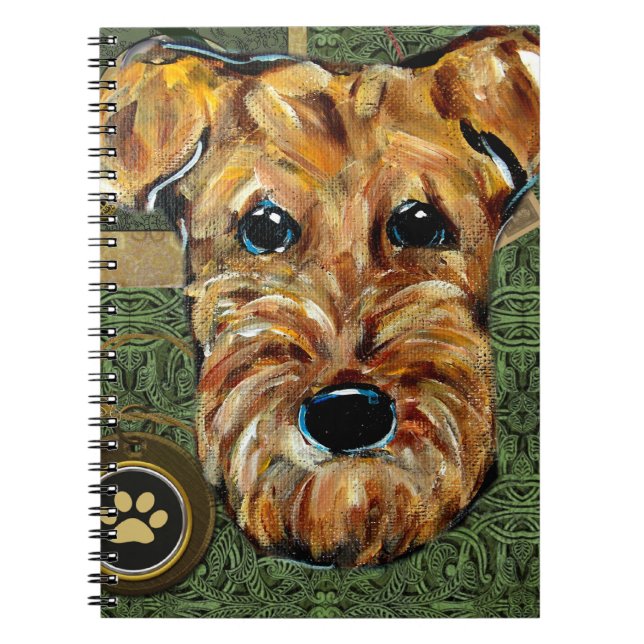 AIREDALE TERRIER NOTEBOOK (Front)