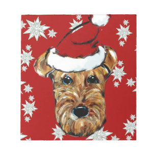 AIREDALE TERRIER NOTEPAD