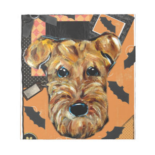 AIREDALE TERRIER NOTEPAD