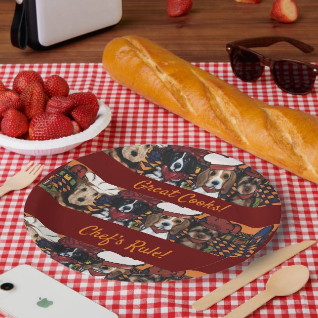 Airedale  Terrier     Paper Plate (Picnic)