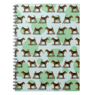 Airedale Terrier Pattern Notebook