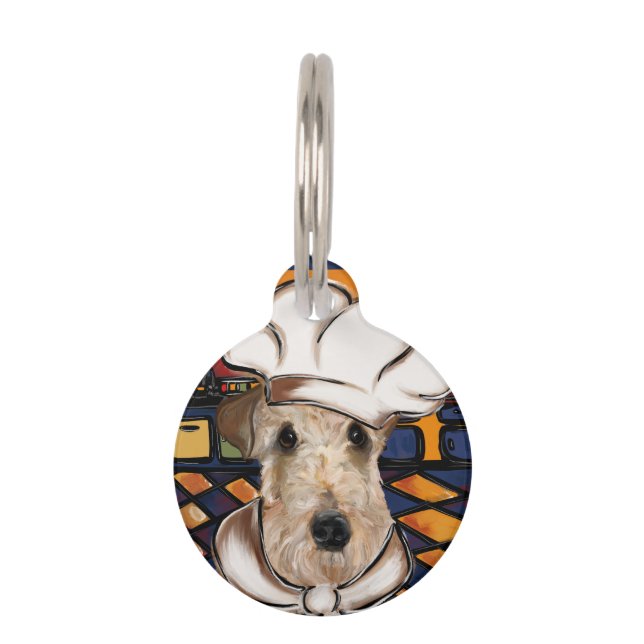 Airedale  Terrier  Pet Tag (Front)