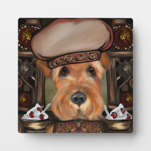 AIREDALE TERRIER PLAQUE