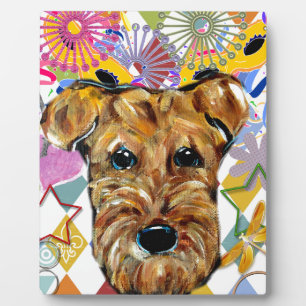 AIREDALE TERRIER PLAQUE