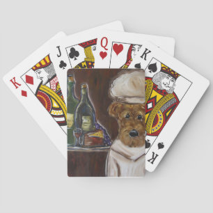 AIREDALE TERRIER PLAYING CARDS