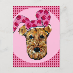 AIREDALE TERRIER POSTCARD
