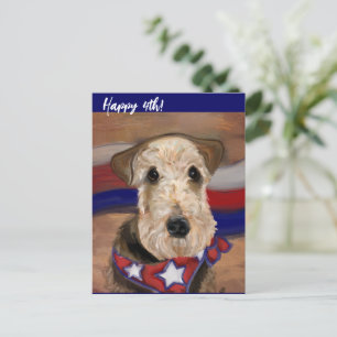  AIREDALE TERRIER        POSTCARD