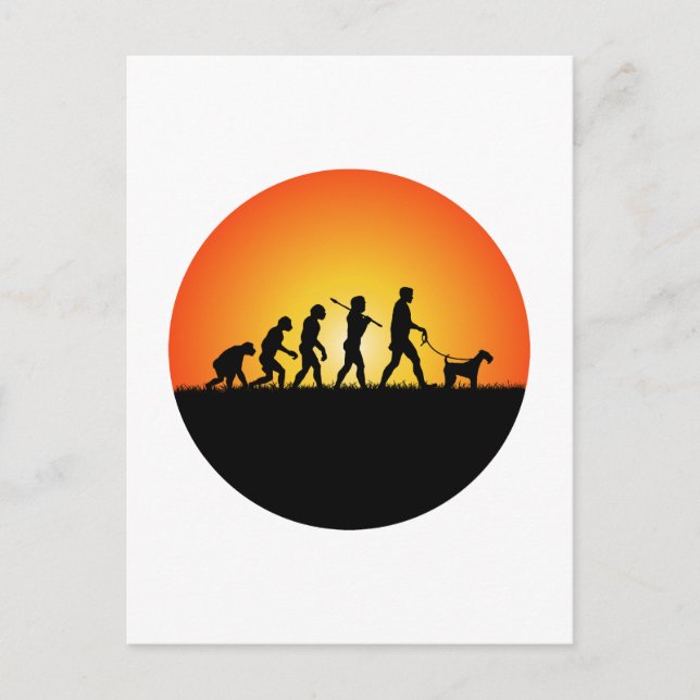 Airedale Terrier Postcard (Front)