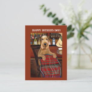 Airedale Terrier     Postcard