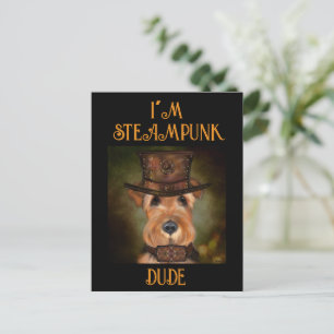 AIREDALE TERRIER POSTCARD