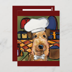 Airedale Terrier Postcard