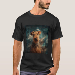 Airedale Terrier Space T-Shirt