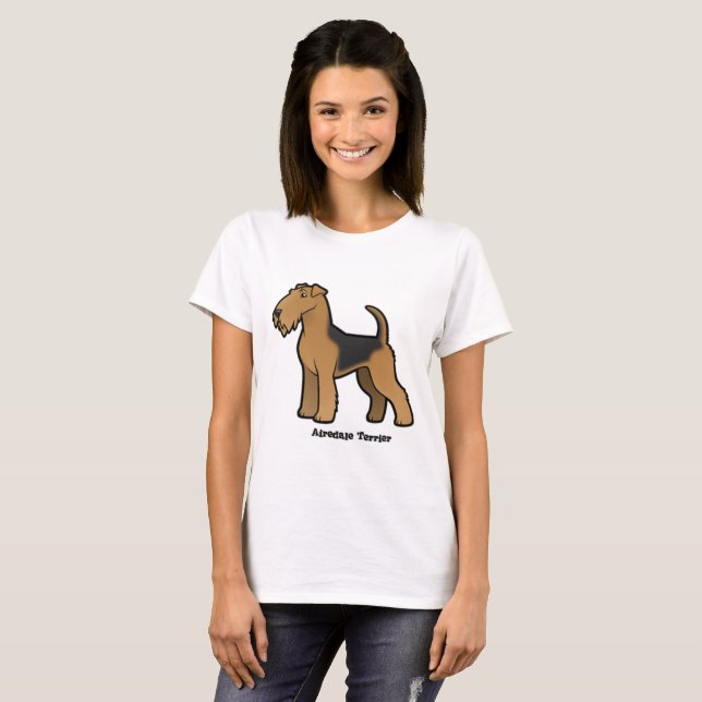 Airedale Terrier T-Shirt (Front Full)