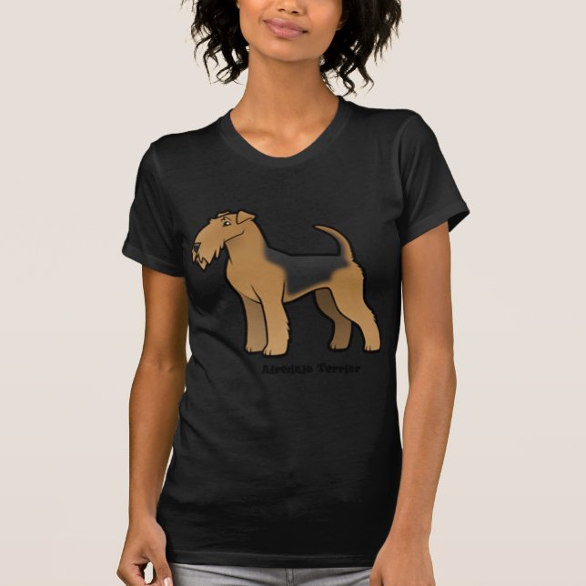 airedale terrier T-Shirt (Front)