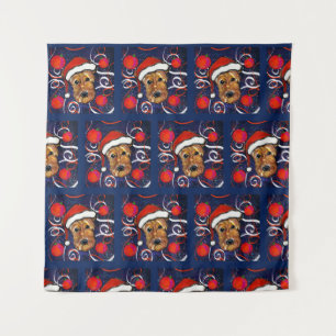 AIREDALE TERRIER TAPESTRY