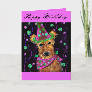  AIREDALE TERRIER          THANK YOU CARD