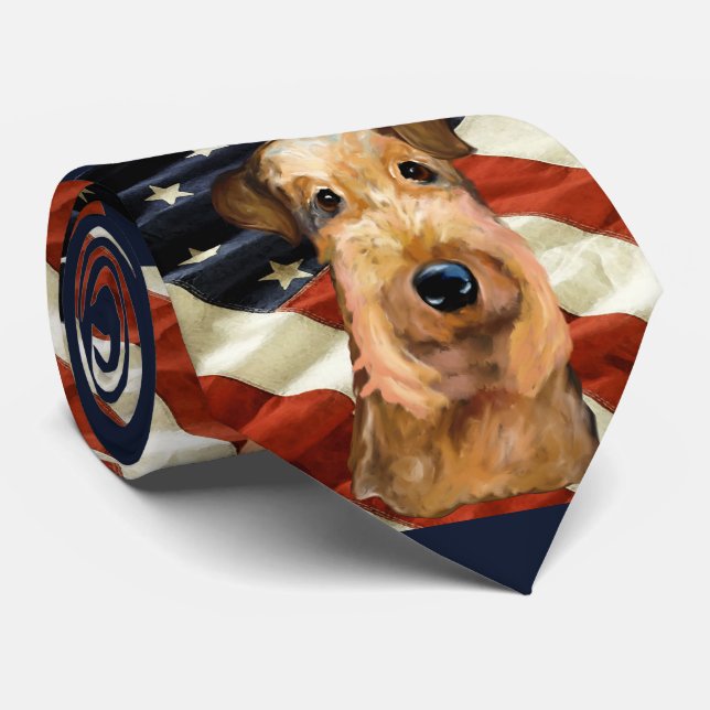  AIREDALE TERRIER      TIE (Rolled)
