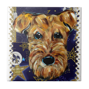AIREDALE TERRIER TILE