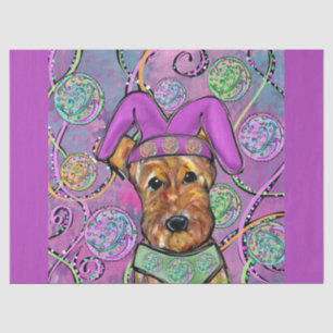AIREDALE TERRIER TISSUE PAPER