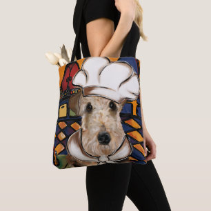 AIREDALE TERRIER TOTE BAG