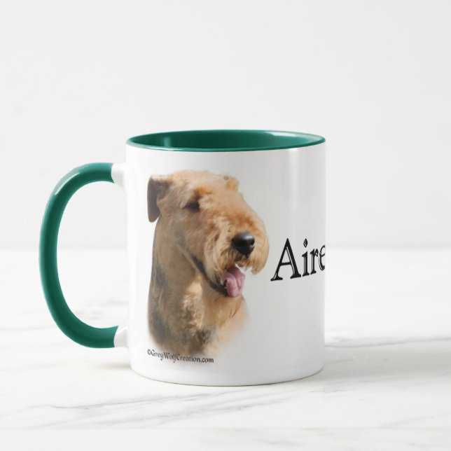Airedale Terrier Trivia Mug (Left)