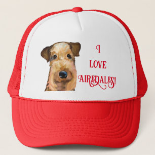 AIREDALE   TERRIER   TRUCKER HAT