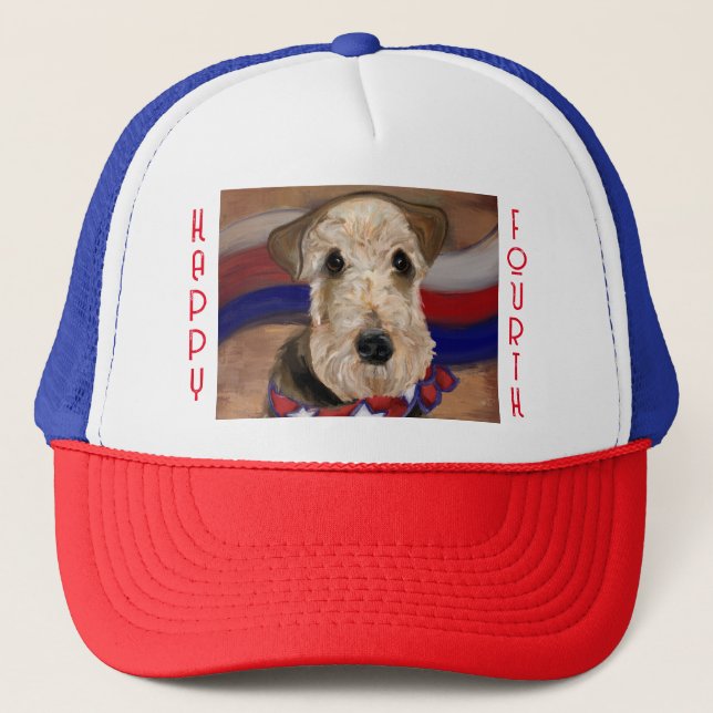  AIREDALE TERRIER        TRUCKER HAT (Front)