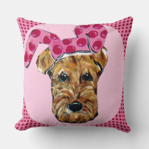 AIREDALE TERRIERS CUSHION