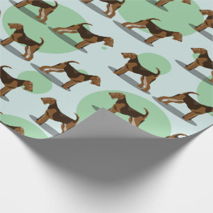 Airedale Terriers Wrapping Paper