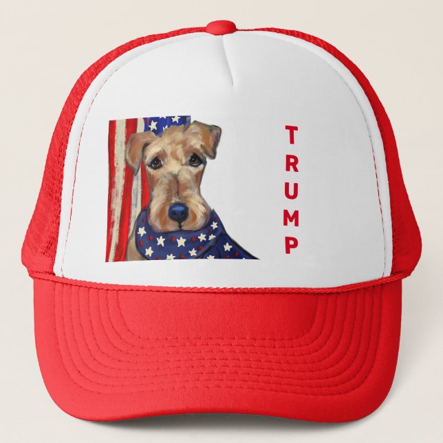 AIREDALE  TRUCKER HAT (Front)