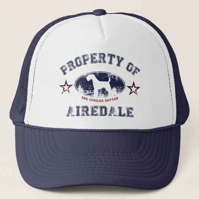 Airedale Trucker Hat (Front)