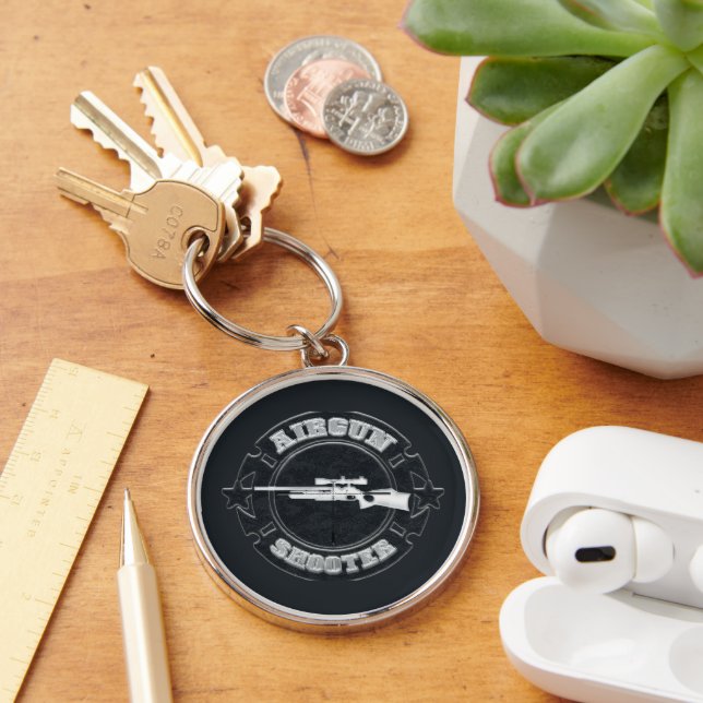 Airgun shooter    key ring (Desk)