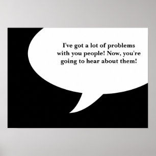 airing of grievances festivus quote poster