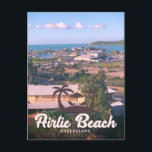 Airlie Beach Vintage Effect Postcard<br><div class="desc">Gorgeous Airlie Beach vintage effect postcard.
Airlie Beach is in Queensland,  Australia.</div>