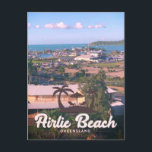 Airlie Beach Vintage Effect Postcard<br><div class="desc">Gorgeous Airlie Beach vintage effect postcard.
Airlie Beach is in Queensland,  Australia.</div>