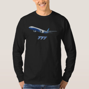 Airline Jet 777 Plane Airliner Jumbojet T-Shirt