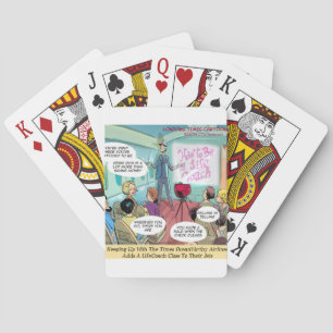 Airline LifeCoach Class Funny Playing Cards