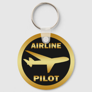 AIRLINE PILOT KEY RING