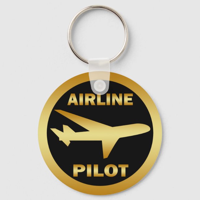 AIRLINE PILOT KEY RING (Front)