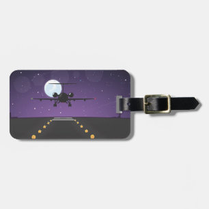 airline takeoff luggage tag