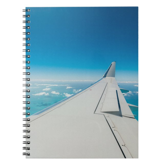 Airliner turbulent wing notebook (Front)
