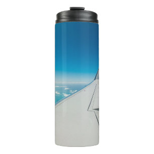 Airliner turbulent wing thermal tumbler