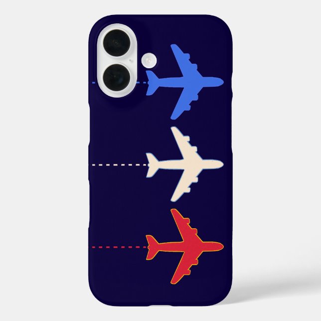 airlines aeroplanes Case-Mate iPhone case (Back)