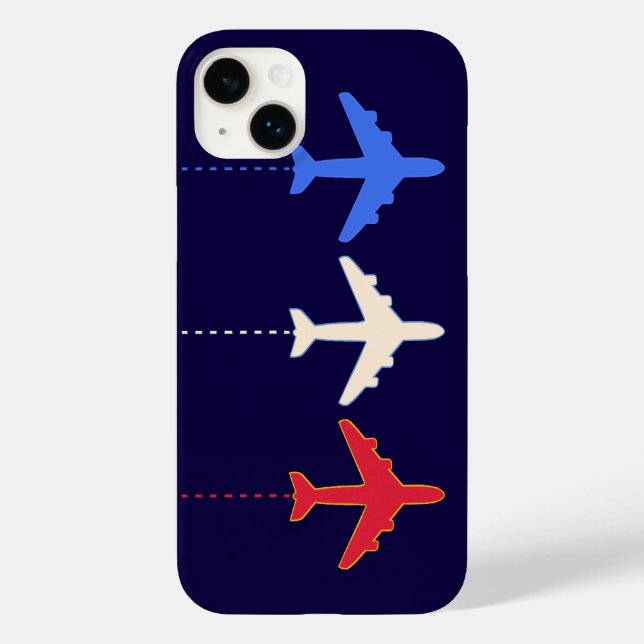 airlines aeroplanes Case-Mate iPhone case (Back)