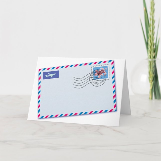 Airmail Envelope Greeting Cards (Creator Uploaded)