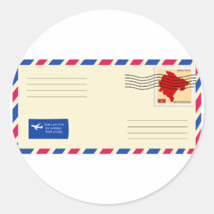 Airmail Envelope Stickers