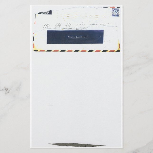 Airmail Test Record Stationery (Front)