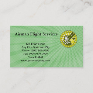 Airman Flight Services Business Card