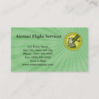 Airman Flight Services Business Card