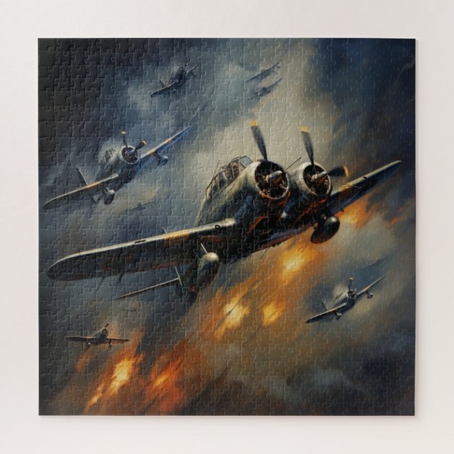 Airplane-2 Series Puzzle (Vertical)
